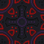 dark geometric pattern
