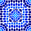 circular tile pattern