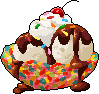 cereal sundae