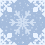 icy snowflake pattern