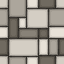 asymmetrical tile pattern