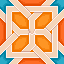 alzulejo-inspired mosaic pattern
