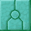 alien-like tile pattern