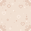 cutesy pastel heart/flower pattern